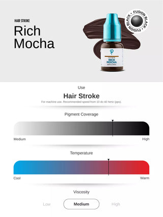 Rich Mocha PMU Hair Stroke Pigment 10ml